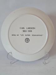 GUSTAVSBERG Декоративная тарелка "Девушка с венком", 12,5 см, Дания, 1950-60гг.