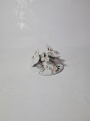 Винтажная статуэтка с позолотой &quot;Бабочки на цветах&quot;, 12см x 6см, Германия, 1960-70гг.