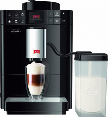 Melitta Melitta Kaffeevollautomat Passione One Touch F53/1-102, schwarz, One Touch Funktion, tassengenau frisch gemahlene Bohnen Полностью автоматическая кофемашина Melitta Passione One Touch F53/1-102, черная, функция одного касания, свежемлотые зерна в