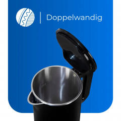 exquisit exquisit Wasserkocher WK 6103 swi, 1,5 l, 2200 W изысканный чайник WK 6103 swi, 1,5 л, 2200 Вт