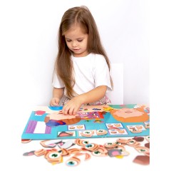 MAGNIKON Magnetspiel Emotionen Магнитные игровые эмоции