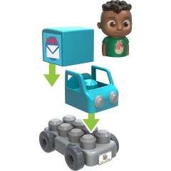 Just Play Cocomelon Build a vehicle: Cody im Postwagen Кокомелон Собери машину: Коди в почтовом фургоне