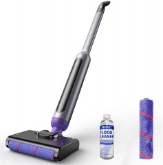 Diyarts Diyarts Akku-Saugwischer, Wischmopp mit Dual-Tank-Design und Selbstreinigungsfunktion, 70 Min Leichter Bodenreiniger kabellos mit LED Anzeige fur Hartboden Беспроводная вакуумная швабра Diyarts, швабра с двойным баком и функцией самоочистки, легк