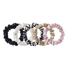 Slip Mittlere Haargummis Aus Reiner Seide Резинки для волос на средние волосы из чистого шелка