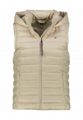 Tommy Hilfiger STEPP Waistcoat offwhite КВИЛТИНГ Жилет от белого