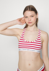Tommy Hilfiger BRALETTE PRINT Bustier breton red ПРИНТ БРАЛЕТТ Бюстье бретонский красный