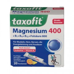 taxofit (таксофит) Magnesium 400 Direkt-Granulat 20 шт