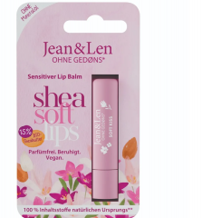 Jean &amp; Len Lip Balm Shea &amp; Mandelol 4,7 g Бальзам для губ Jean &amp; Len с маслом ши и миндаля 4,7 г