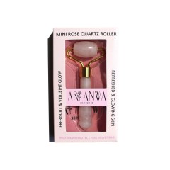ARI ANWA Skincare Mini Rosenquarz Roller Мини-роллер из розового кварца