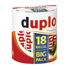 Duplo Молочный шоколад с вафлями и нугой 18 шт.