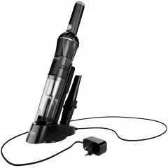 TurboTronic by Z-Line TurboTronic by Z-Line Akku-Handstaubsauger 6,5kpa, 25 Min. Laufzeit, ultra-Leichtgewicht Boden Staubsauger, 85 W, beutellos, kabelloser Sofa Couch Tisch Handsauger mit Ladestation schwarz/gold Беспроводной ручной пылесос TurboTronic 