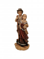 Статуэтка винтажная &quot;Фермер с женой&quot;, среднего размера, 21 х 8 см, Германия, 1970-90гг.