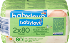 babylove meine ersten Влажные салфетки 2x80St, 160 шт