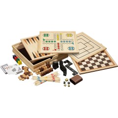 Philos Spielesammlung Holz medium Сборник игр Wood Medium
