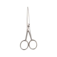 Hans Kniebes Bart- und Nasenhaarscheren Bartschere, 4", gerade, Ножницы для бороды и волос в носу, 1 шт.