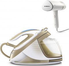 Philips Philips Dampfbugelstation Dampfbugel-Set,Dampfbugelstation, Bugelstation,Dampfbugeleisen, 1800,00 ml Wassertank, 1,8L Tank abnehmbar,Bugeleisen Dampf,Bugelstationen mit Dampfstation Паровая гладильная станция Philips, набор для паровой глажки, па