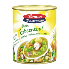 Sonnen Bassermann Мой горошек в банке 800г