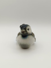 Статуэтка миниатюрная винтажная Goebel &quot;Воробей&quot;, фарфор, 10 х 7 см, Германия, 1960-70гг.