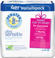 Penaten ultra sensitiv Feuchttücher 12x56 Stück, 672 Stück, Vorteilspack, сверхчувствительные влажные салфетки 12х56 штук, 672 штуки, пакет преимуществ,