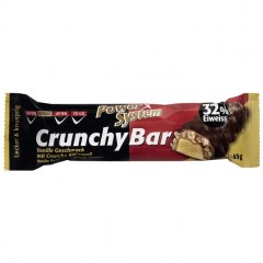 Power System Crunchy Bar EiWeiss Батончик "Vanille Geschmack mit Crunchy Karamell" 45 г