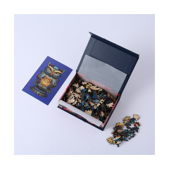 Hocan Holzpuzzle Unregelmassiges dreidimensionales Tierpuzzle Деревянная головоломка Неправильная трехмерная головоломка с животными