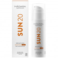 MADARA Weightless Sun Milk SPF 20 Невесомое молочко для загара SPF 20