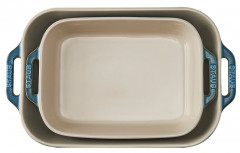 Staub Staub Auflaufformenset 2-tlg. turkis Набор форм для запекания Staub, 2 предмета.