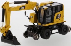 CAT M323F Mobilbagger fur Schienenverkehr 1:87 Колесный экскаватор CAT M323F для железнодорожного транспорта 1:87