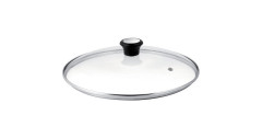Tefal Tefal Pfannendeckel Jamie Oliver, O 32cm transparent/edelstahl transparent/edelstahl Крышка для кастрюли Tefal Jamie Oliver, O 32см, прозрачная/нержавеющая сталь