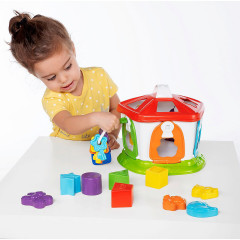 CHICCO Sortierspielzeug 2in1 Tierchen-Zirkus Сортировочная игрушка 2в1 зверюшка цирк