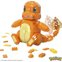 Mattel Mega Construx Pokemon Jumbo Glumanda Collector Figur (beweglich) Коллекционная фигурка Mega Construx Pokemon Jumbo Charmander (подвижная)